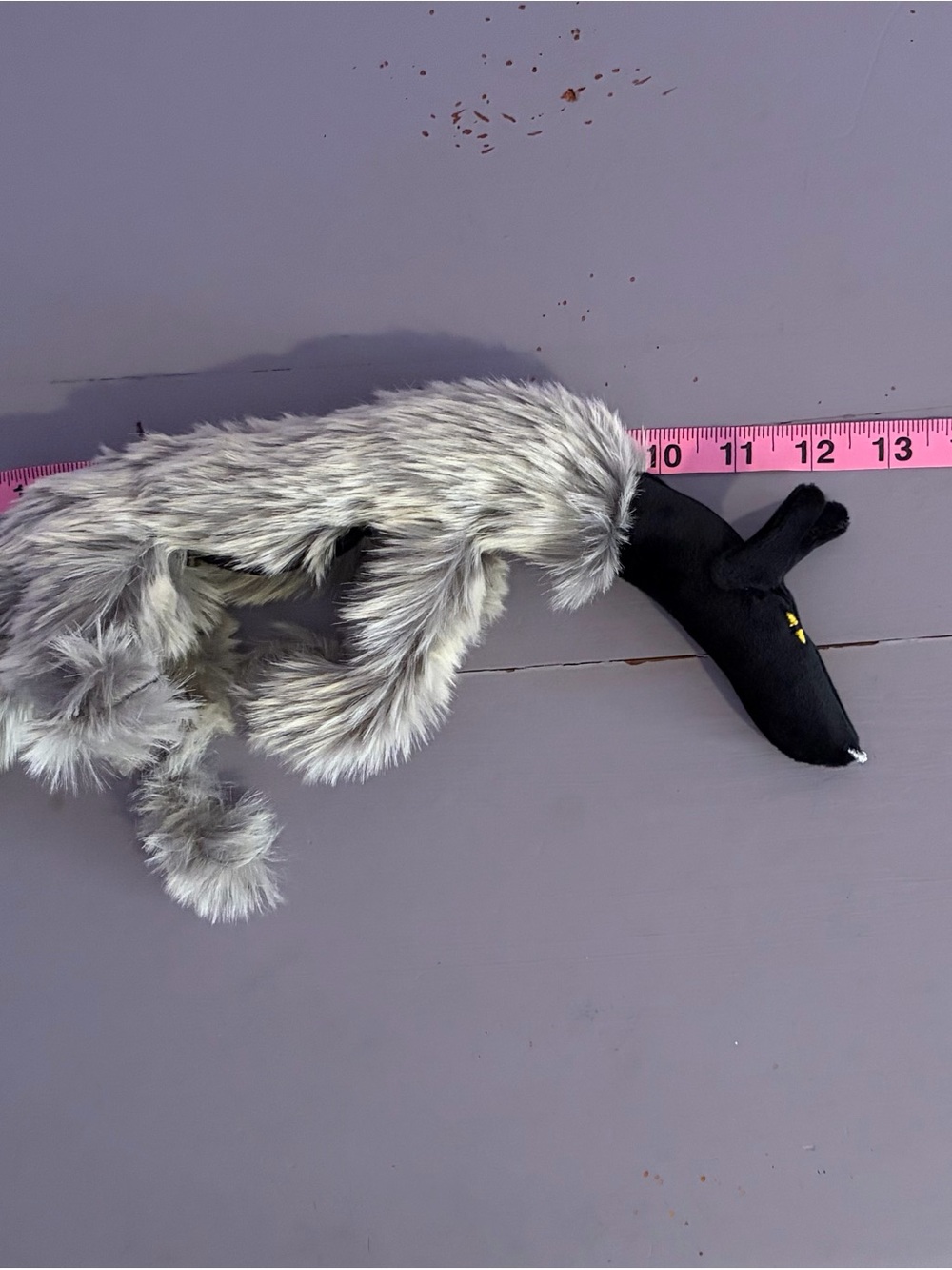 🐺Black WOLF🐺 12” Plush HANDMADE Custom COLLECTIBLE Dog - Picture 14 of 14
